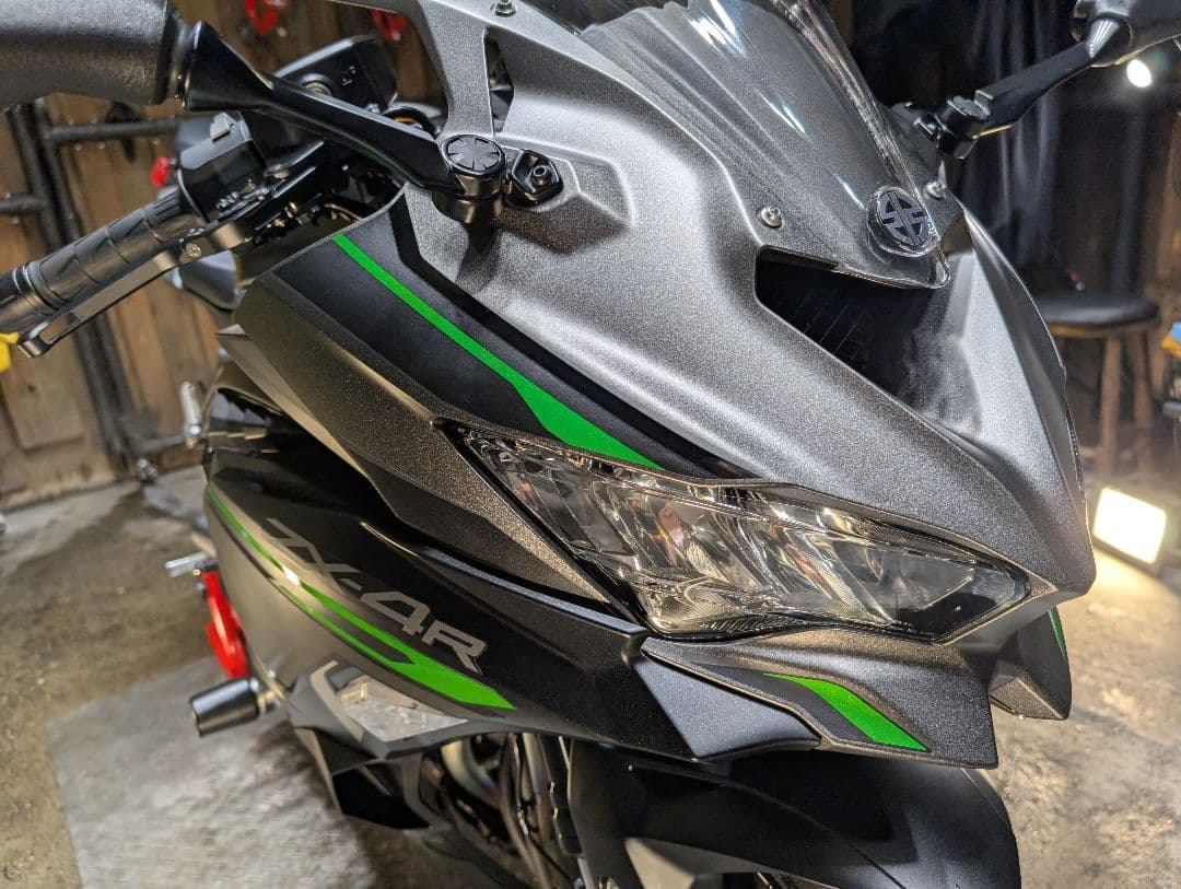 2024 ZX-4R SE カワサキ ブラック 純正 カウル セット