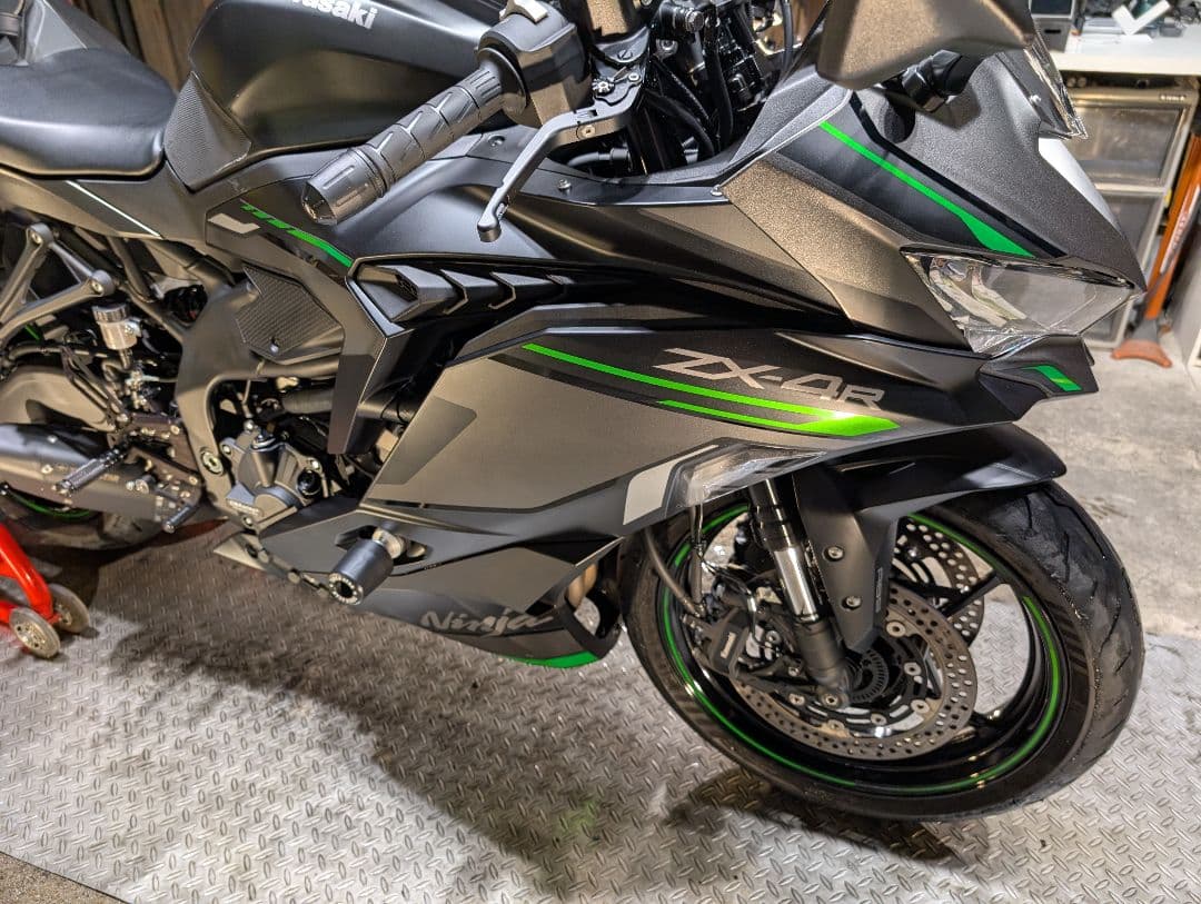 2024 ZX-4R SE カワサキ ブラック 純正 カウル セット