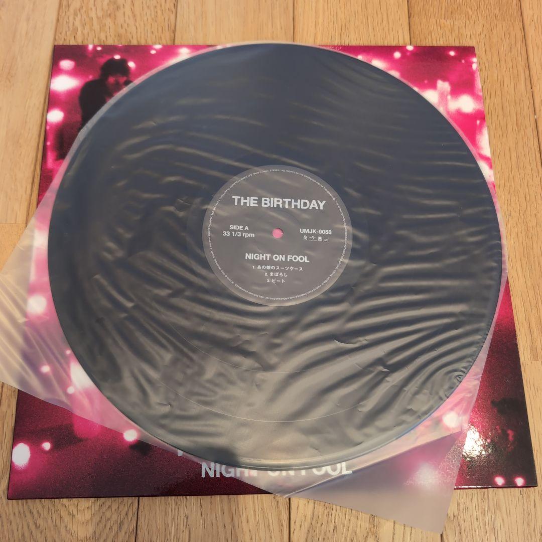 THE BIRTHDAY NIGHT ON FOOL レコード　チバユウスケ