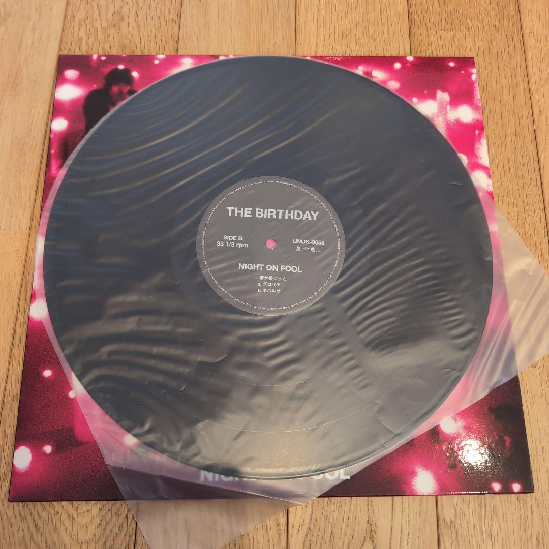 THE BIRTHDAY NIGHT ON FOOL レコード　チバユウスケ