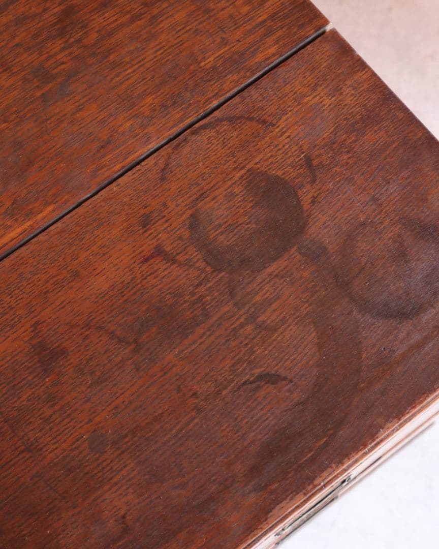 A4収納・セパレート可能な楢(ナラ)の4杯小引き出し