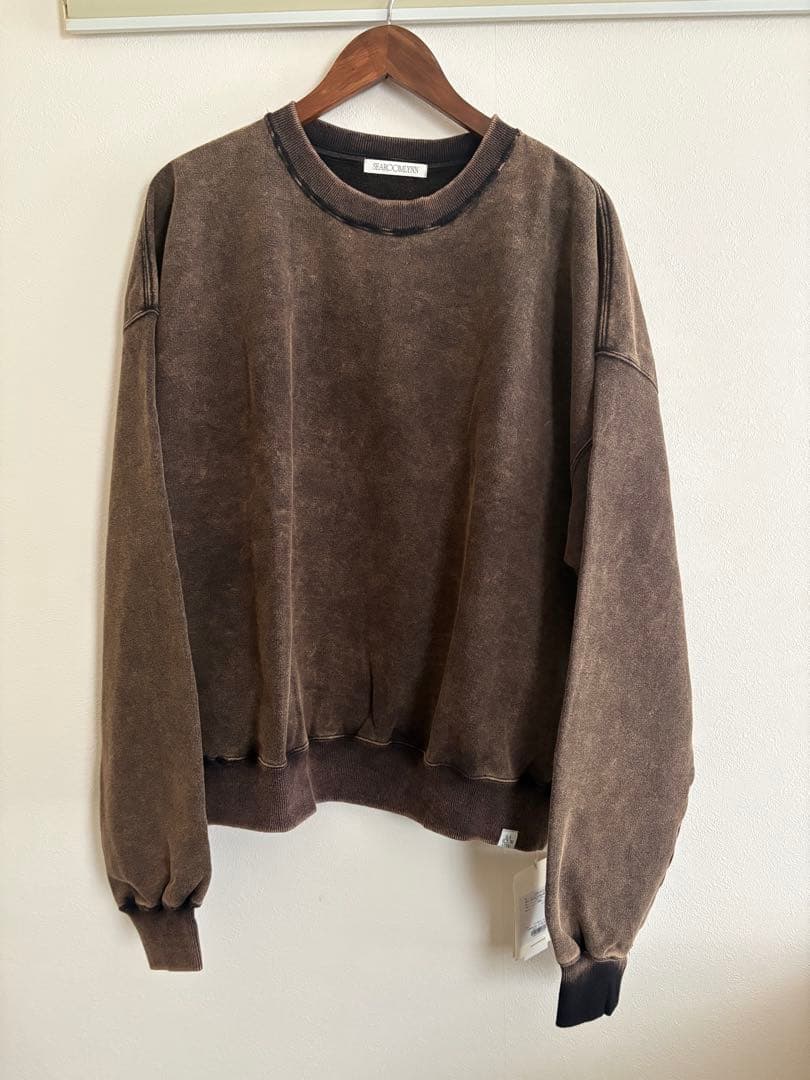 searoomlynn Acid dye ダメージSweatプルオーバー