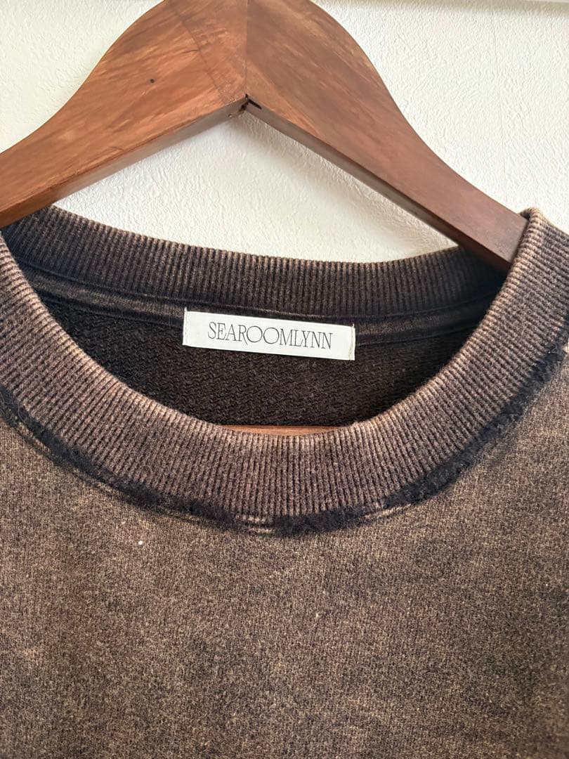 searoomlynn Acid dye ダメージSweatプルオーバー