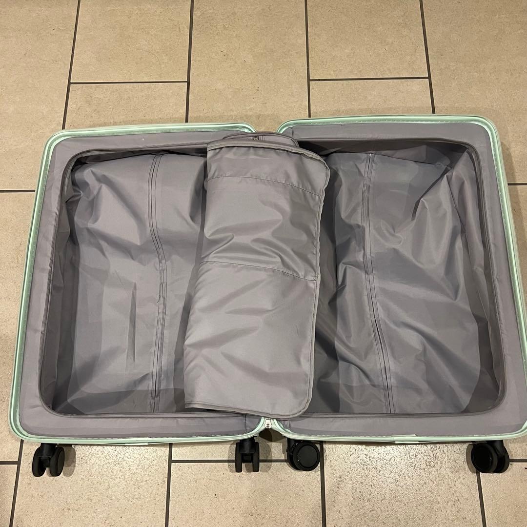 【極美品】L 80L キャリーケース スーツケース 前開き カップホルダー付