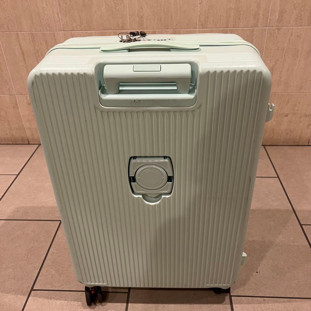 【極美品】L 80L キャリーケース スーツケース 前開き カップホルダー付