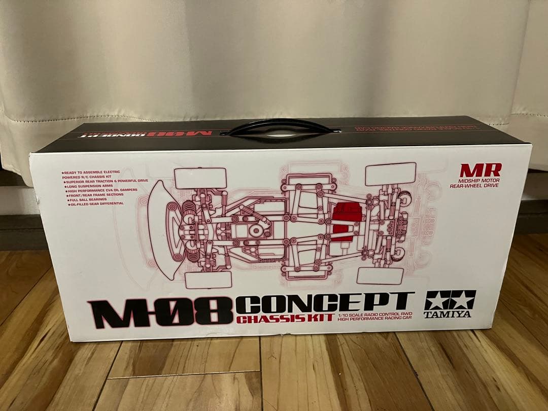TAMIYA M08 CONCEPT PT シャーシキット(未組立)