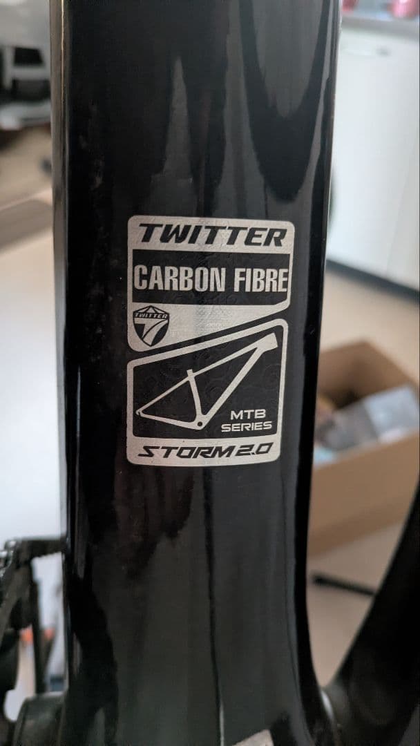 TWITTER マウンテンバイク　走行少ない　手渡し希望