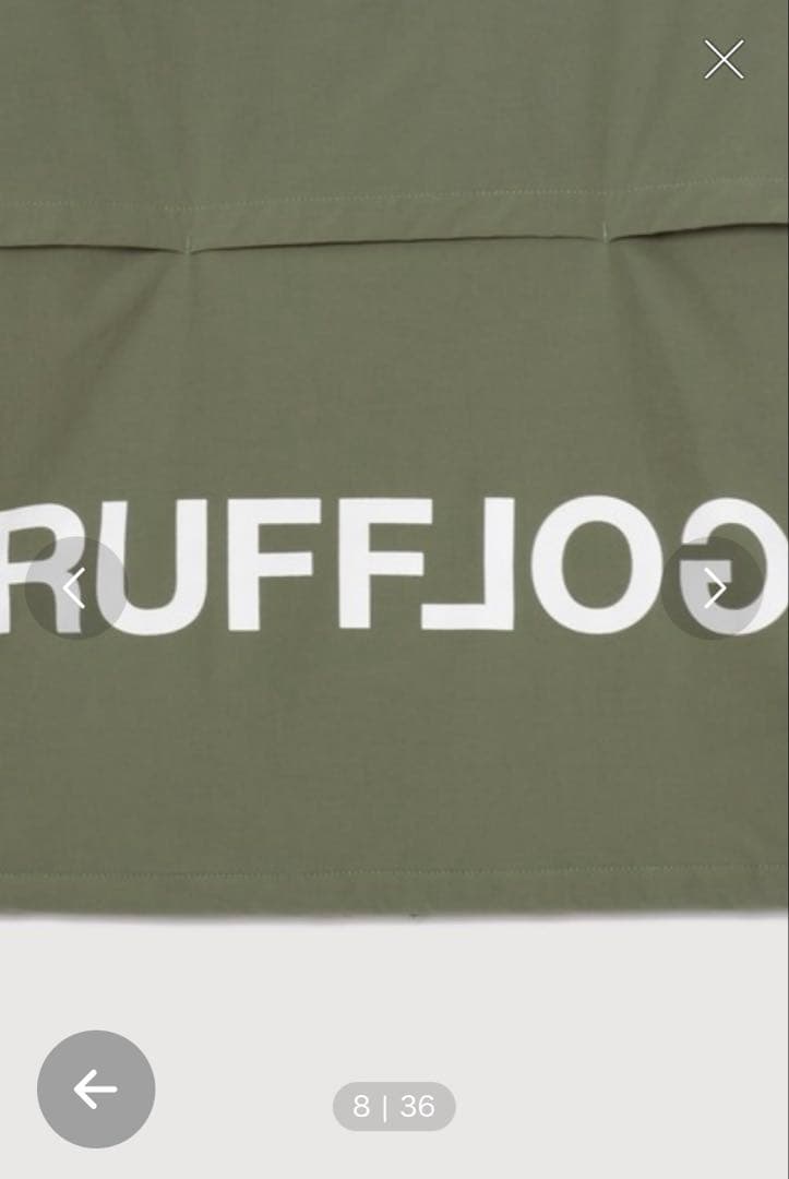 RUFFLOG ジャケット