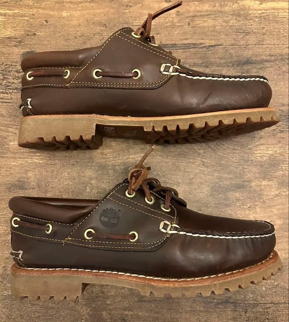 Timberland 3eyeクラシックラグ デッキシューズ 26cm