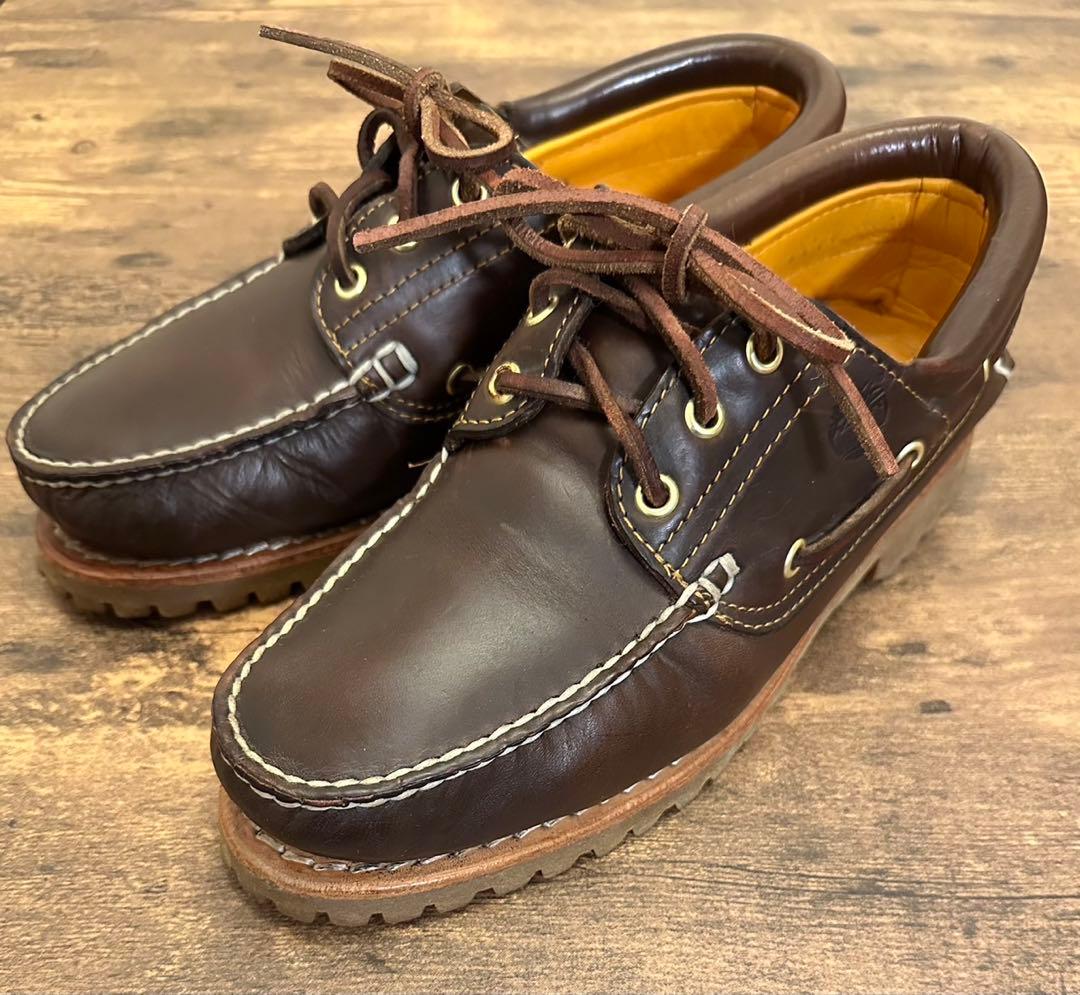 Timberland 3eyeクラシックラグ デッキシューズ 26cm