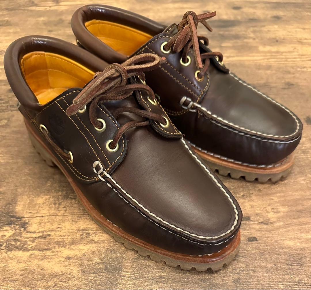 Timberland 3eyeクラシックラグ デッキシューズ 26cm