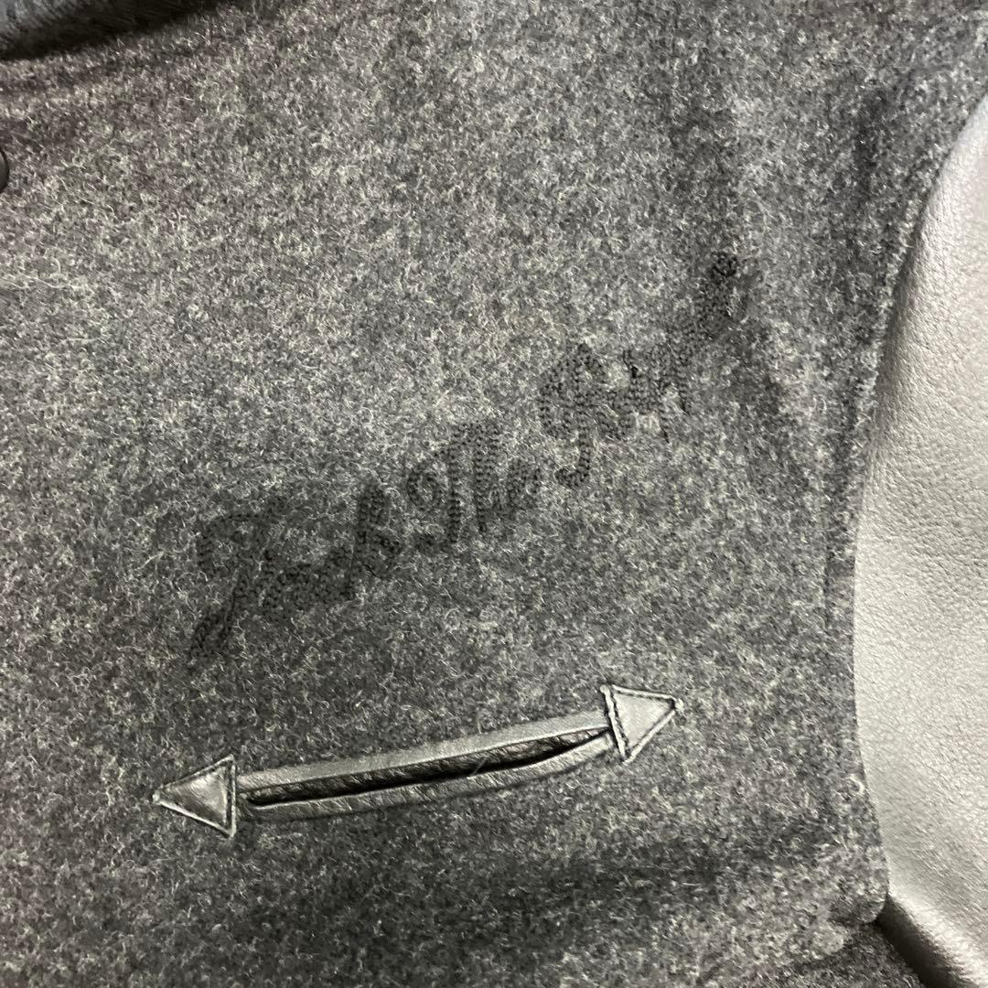 ROTTWEILER スタジャン グレー・ブラック