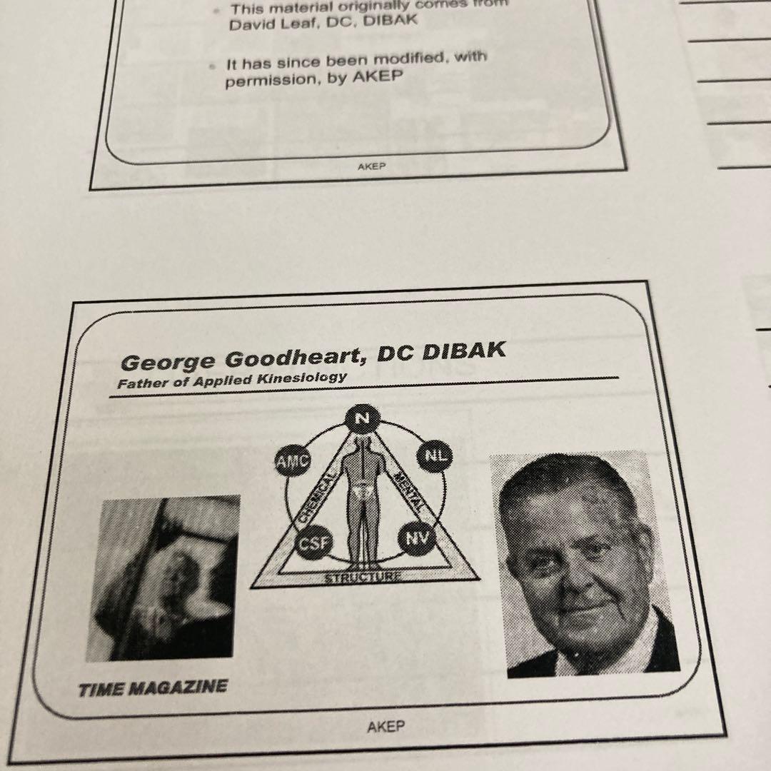 Applied Kinesiology Session 1〜8セミナーノート英語