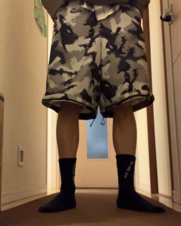 る*は様 a2o　デジカルカモバギージップパンツ