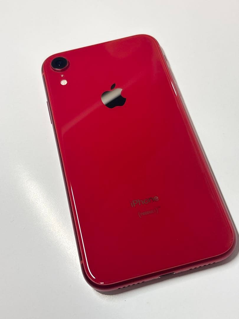 【箱付き】【SIMフリー】iPhone Xr レッド　64GB