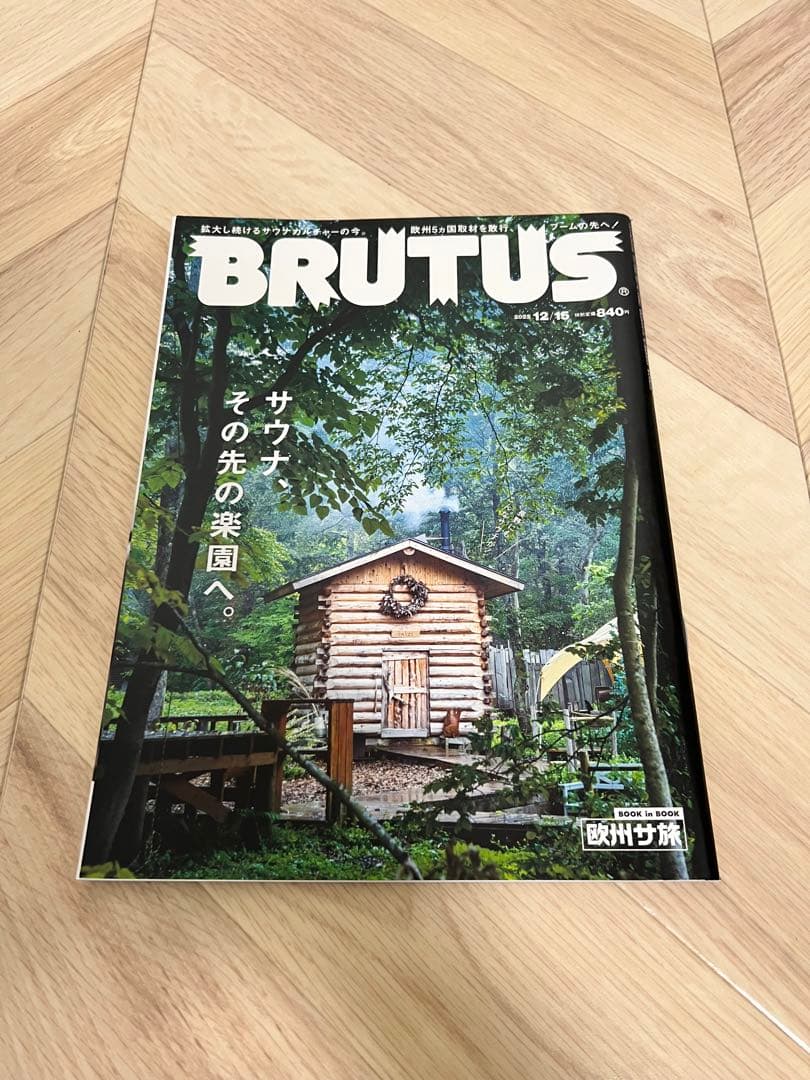 SAUNA BROS 10冊セット　BRUTUS他おまけセット