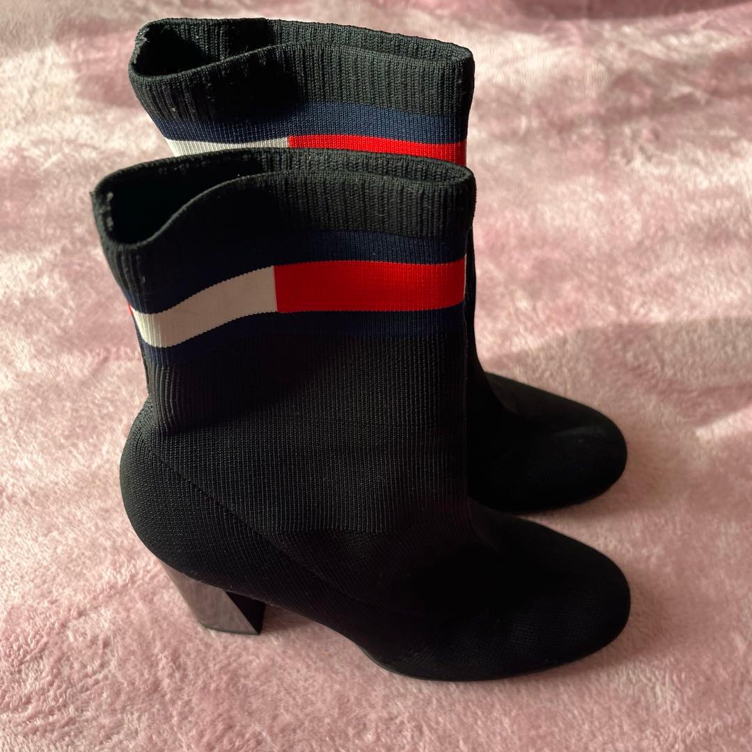  JEANS ソックスブーツ ショートブーツ