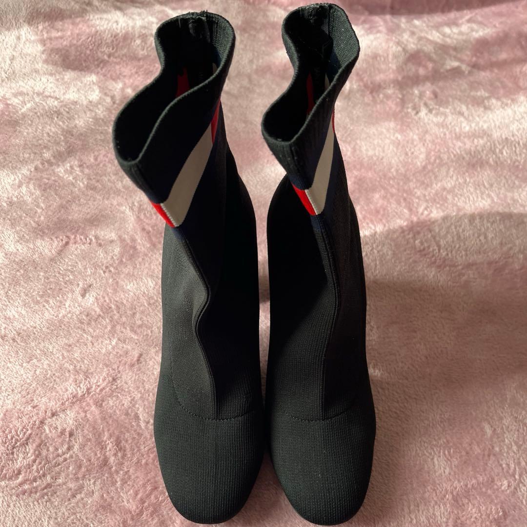  JEANS ソックスブーツ ショートブーツ