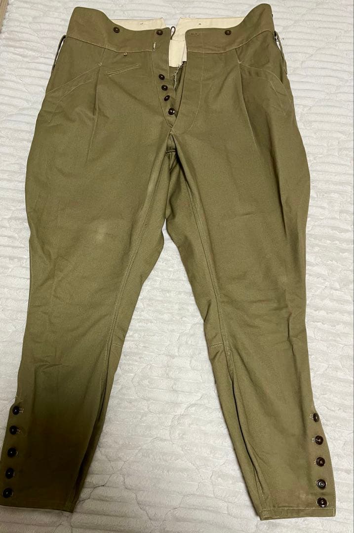 日本陸軍　将校用綿服　昭和13年制式　九八式　精巧複製