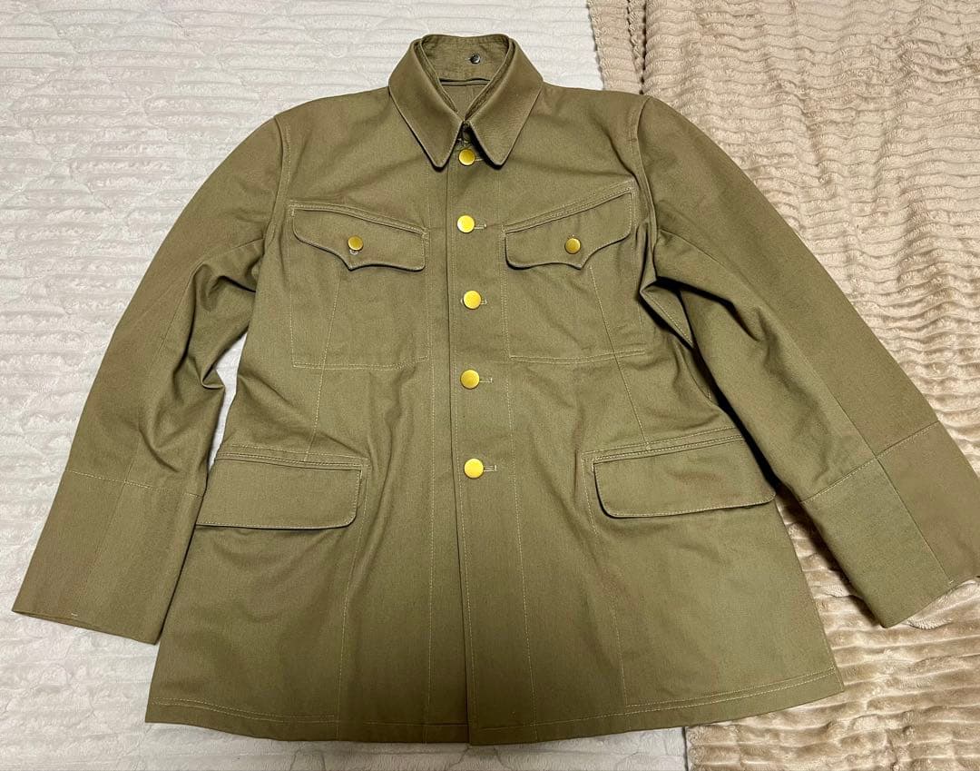 日本陸軍　将校用綿服　昭和13年制式　九八式　精巧複製