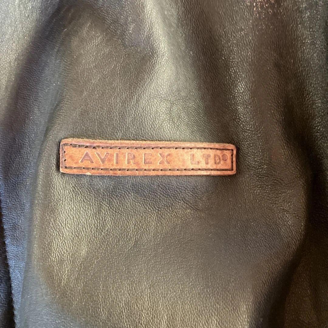 AVIREX アヴィレックス A-2 レザーフライトジャケット　メンフィスベル