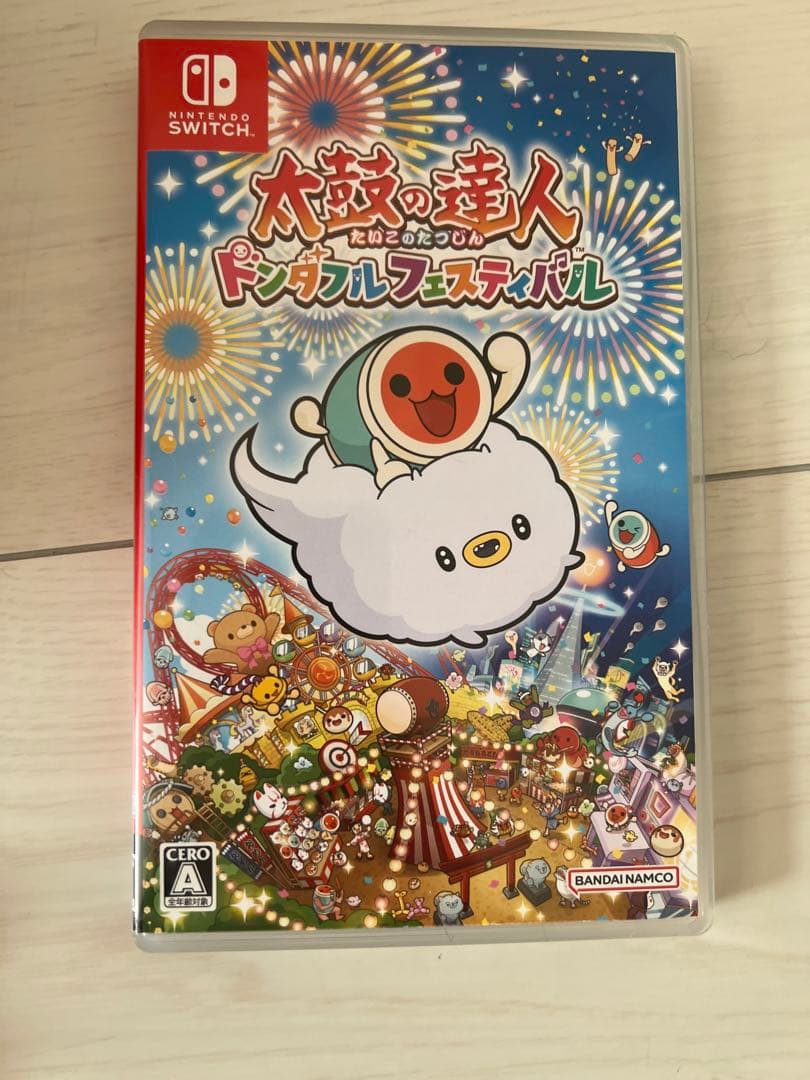太鼓の達人 ドンダフルフェスティバル　太鼓とバチ セット Switch