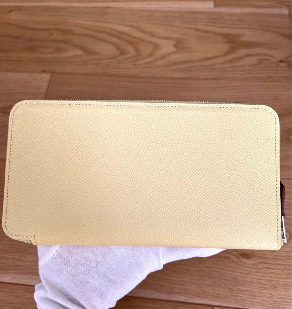 新品未使用　HERMES エルメス　アザップ　シルクイン　ロング　イエロー