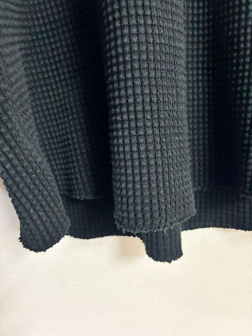 最終値下げ‼️exodus ヘビーウェイトヘンリーネック　ブラック　Lサイズ