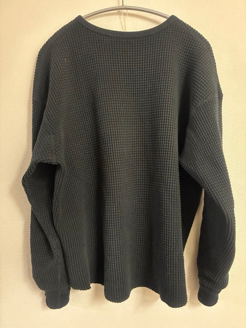 最終値下げ‼️exodus ヘビーウェイトヘンリーネック　ブラック　Lサイズ