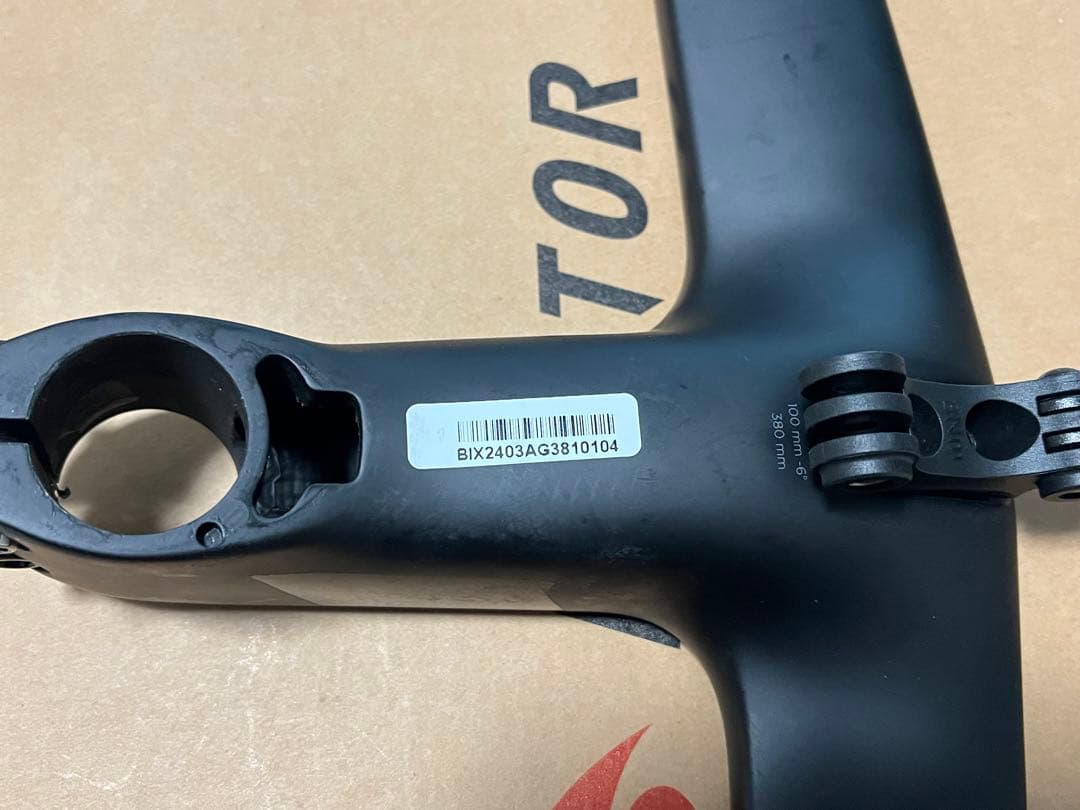 BLACKINC ハンドルバー 100mm×380mm