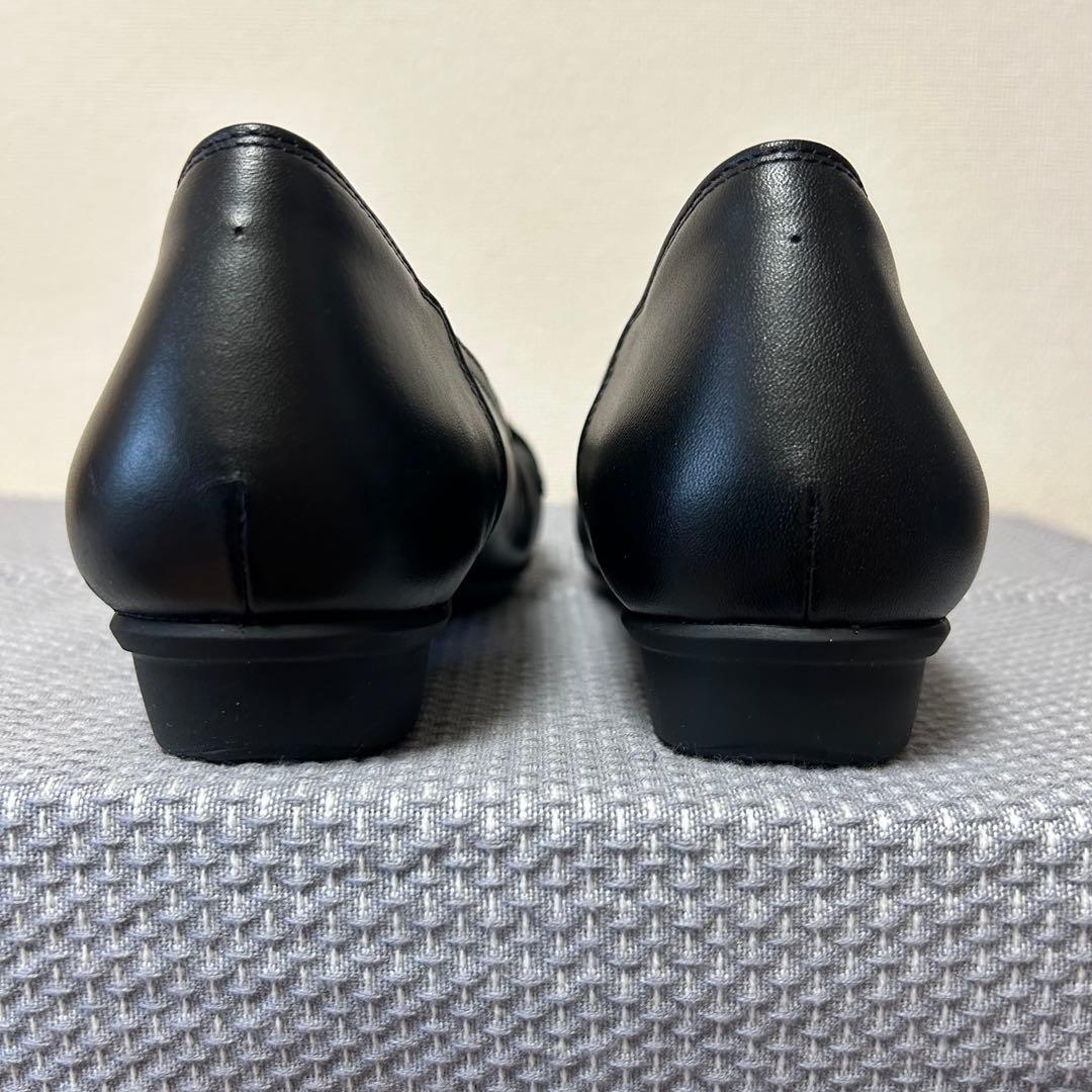 【新品】アシックスウォーキング ぺダラ パンプス 24cm ブラック 黒