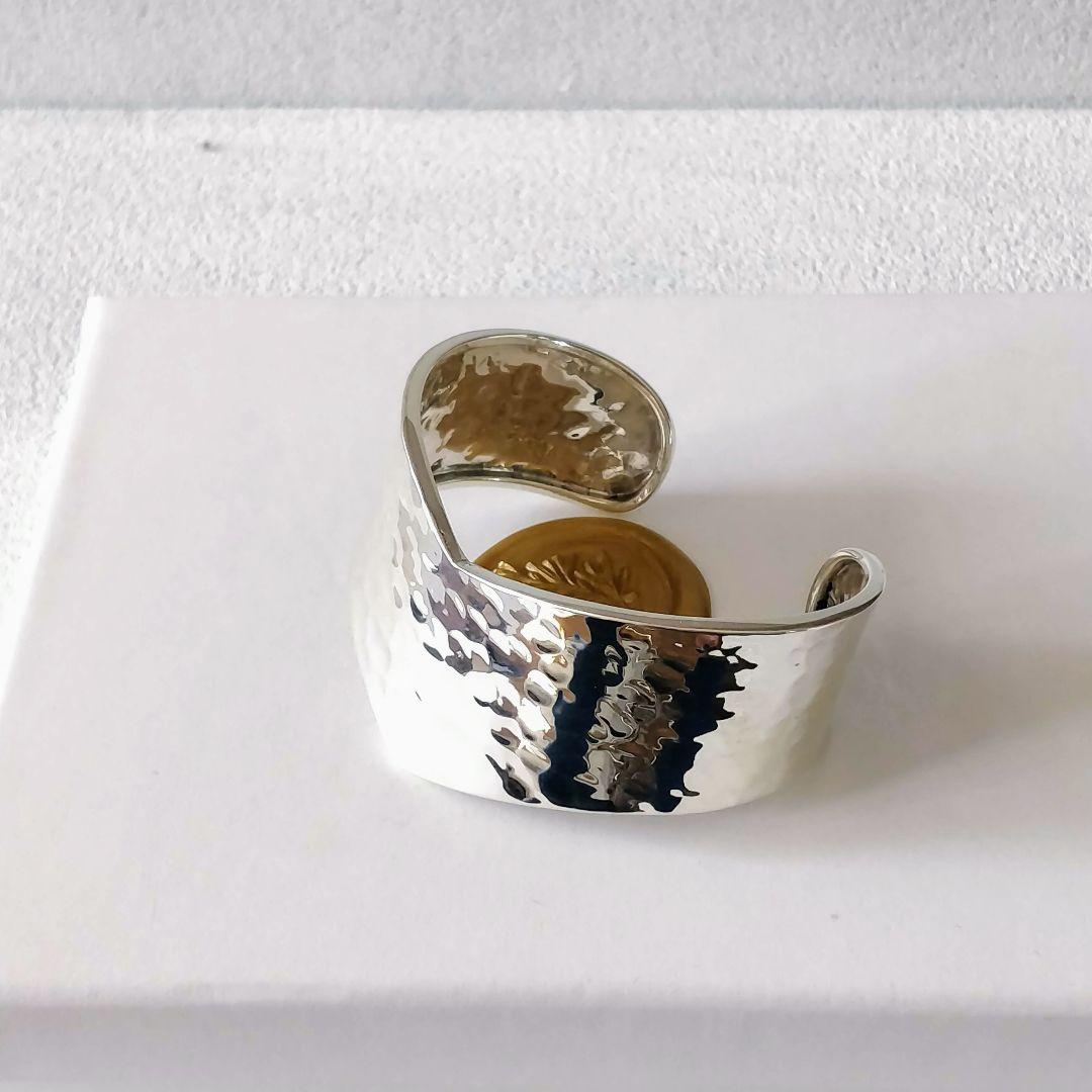 メキシカンジュエリー Hammered Cuff Bracelet