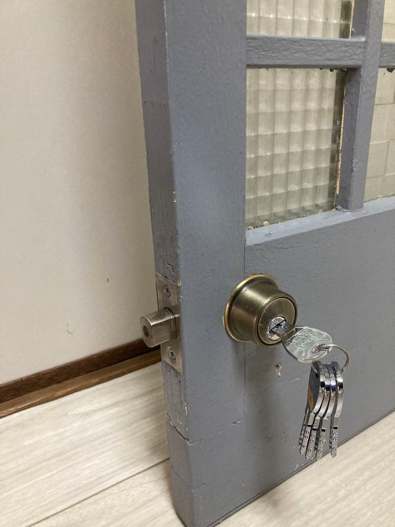 大阪引取限定　建具　レトロ建具　昭和建具　ビンテージ建具　昭和ガラス　店舗計器