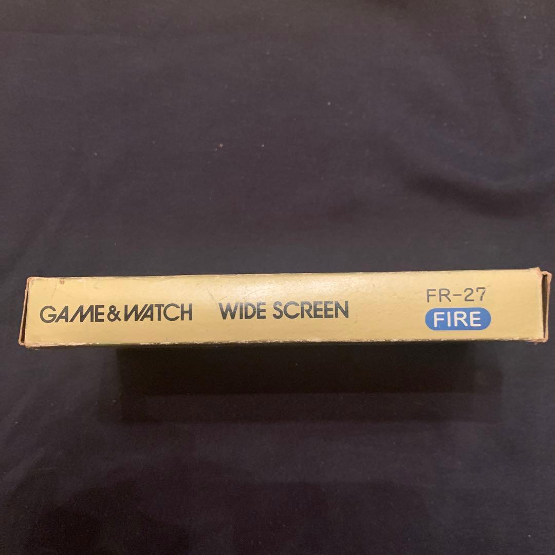 ゲームウォッチ　ファイヤー