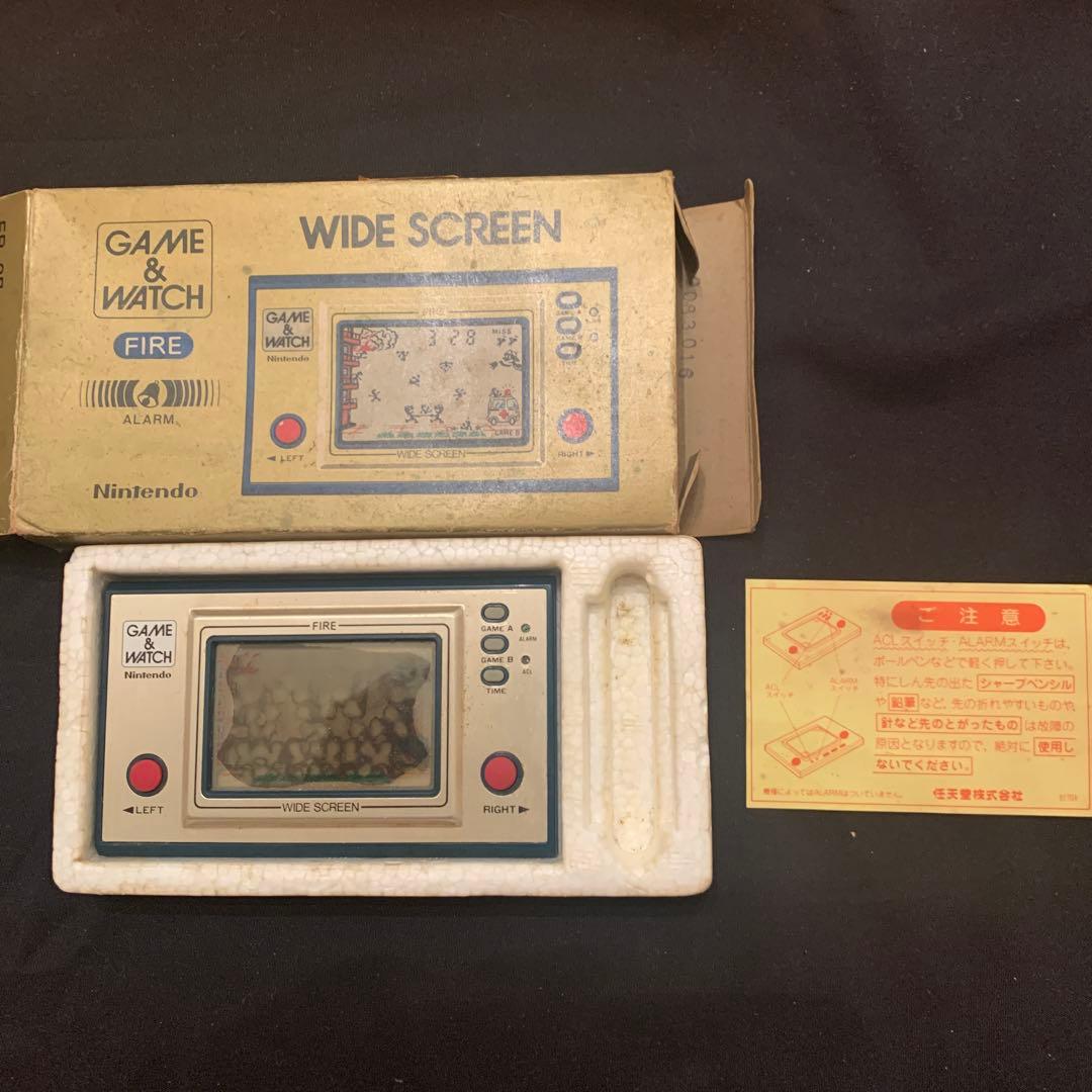 ゲームウォッチ　ファイヤー