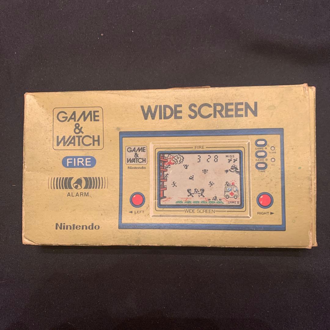 ゲームウォッチ　ファイヤー