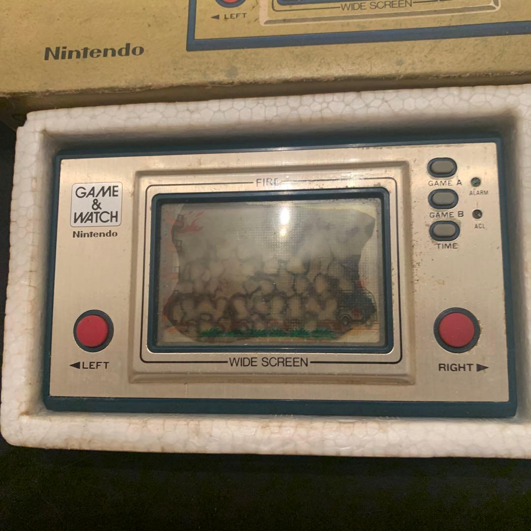 ゲームウォッチ　ファイヤー