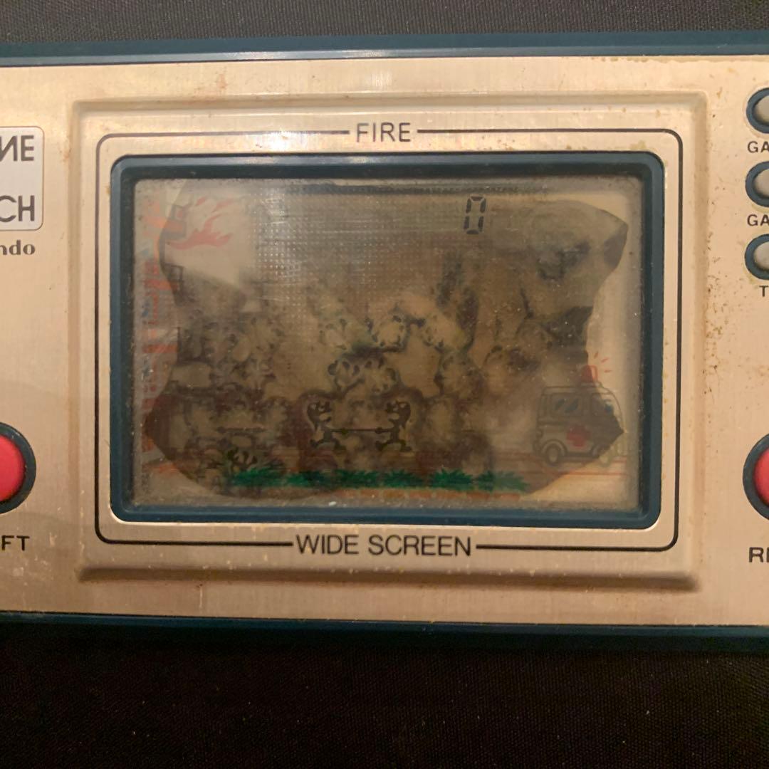 ゲームウォッチ　ファイヤー