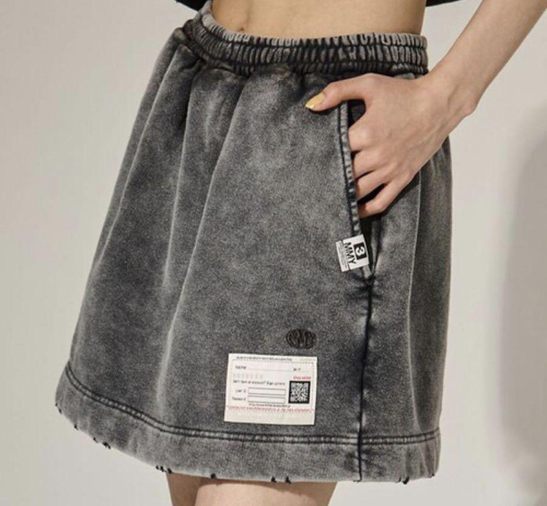 メゾンミハラヤスヒロ　ブリーチショートパンツ