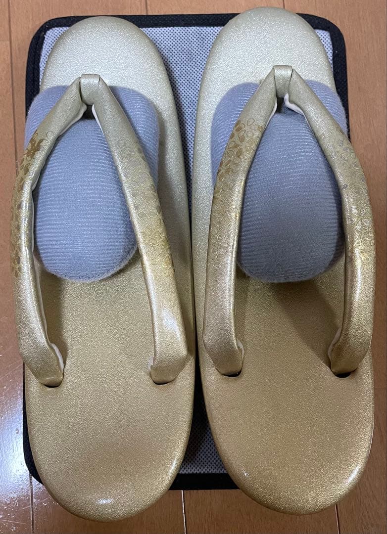 金鷲（キンワシ）印の草履とバッグのセット