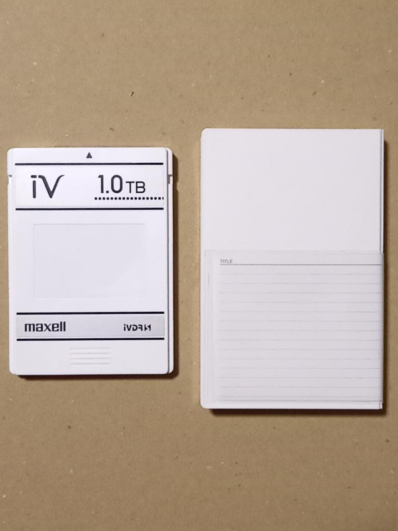 ユーザー　　iVDR-S規格対応　カセットハードディスク　1.0TB
