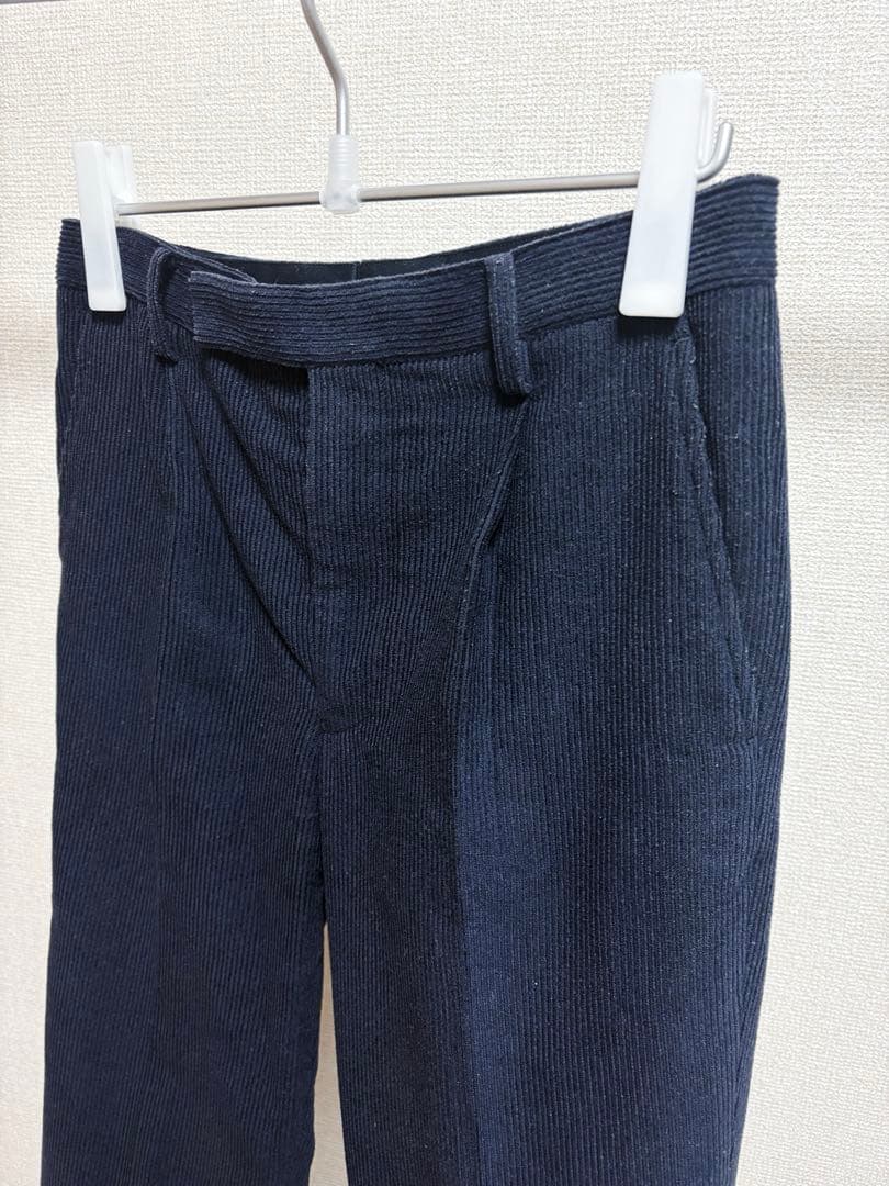 comoli 22aw ウールコーデュロイ　ワンタックパンツ