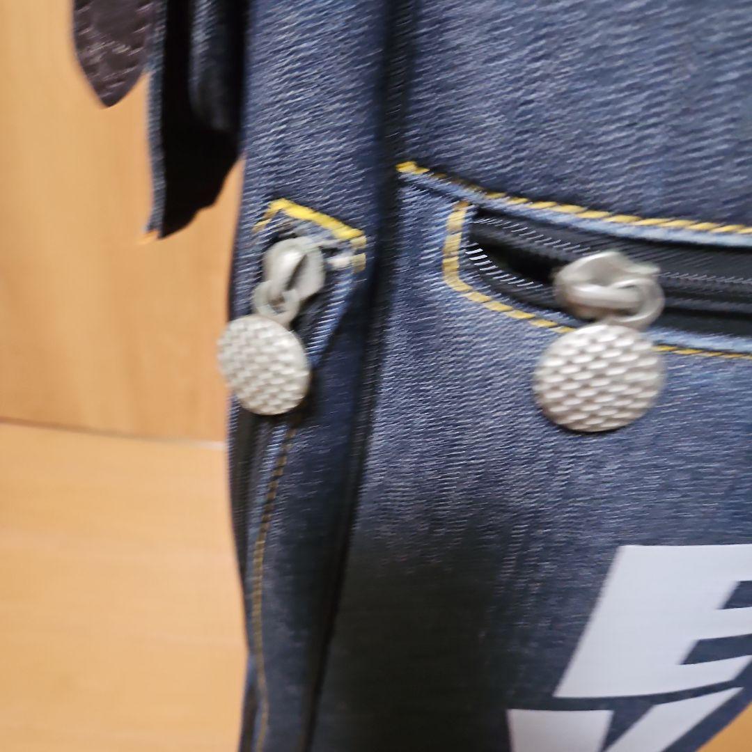 EVISU ゴルフバッグ デニムキャディバッグ
