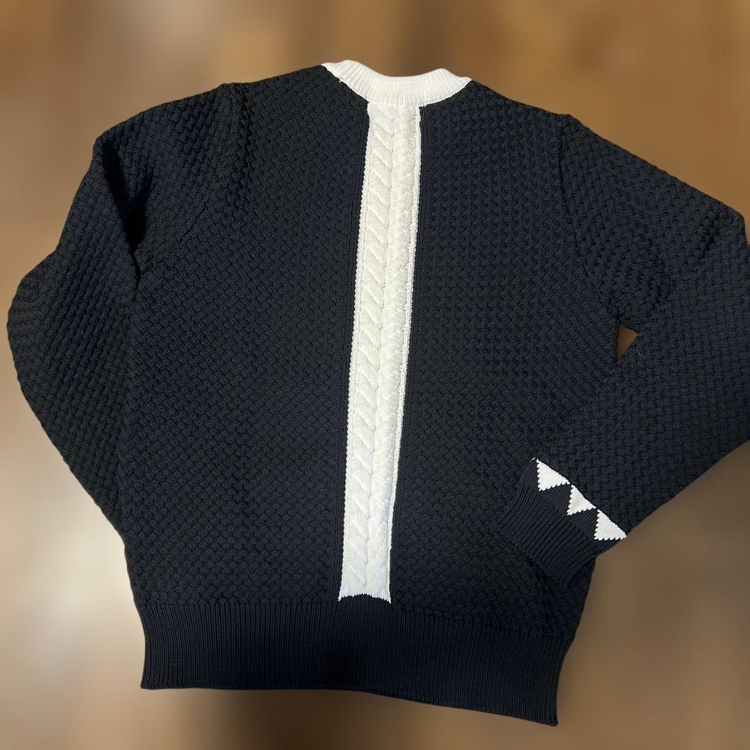 DECEMBER MAY☆ディッセンバーメイ 黒×白ニット