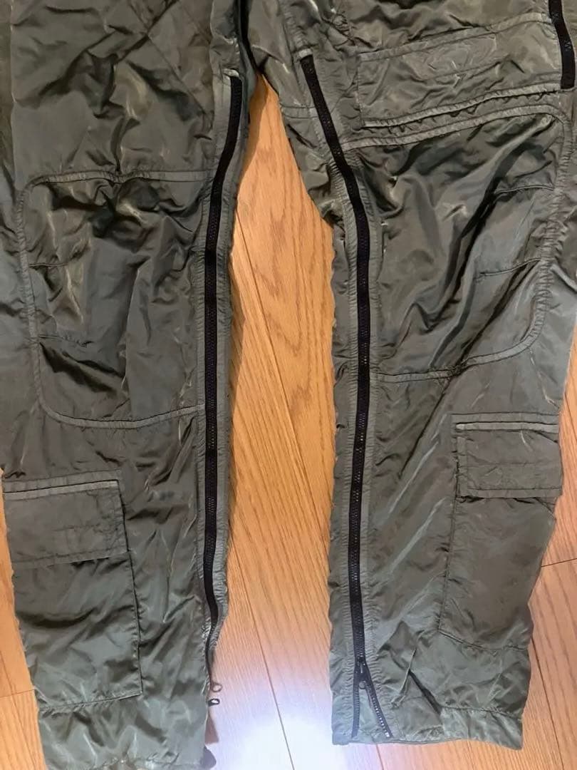 パンツ STONE  Zip Nylon Cargo Long Pants