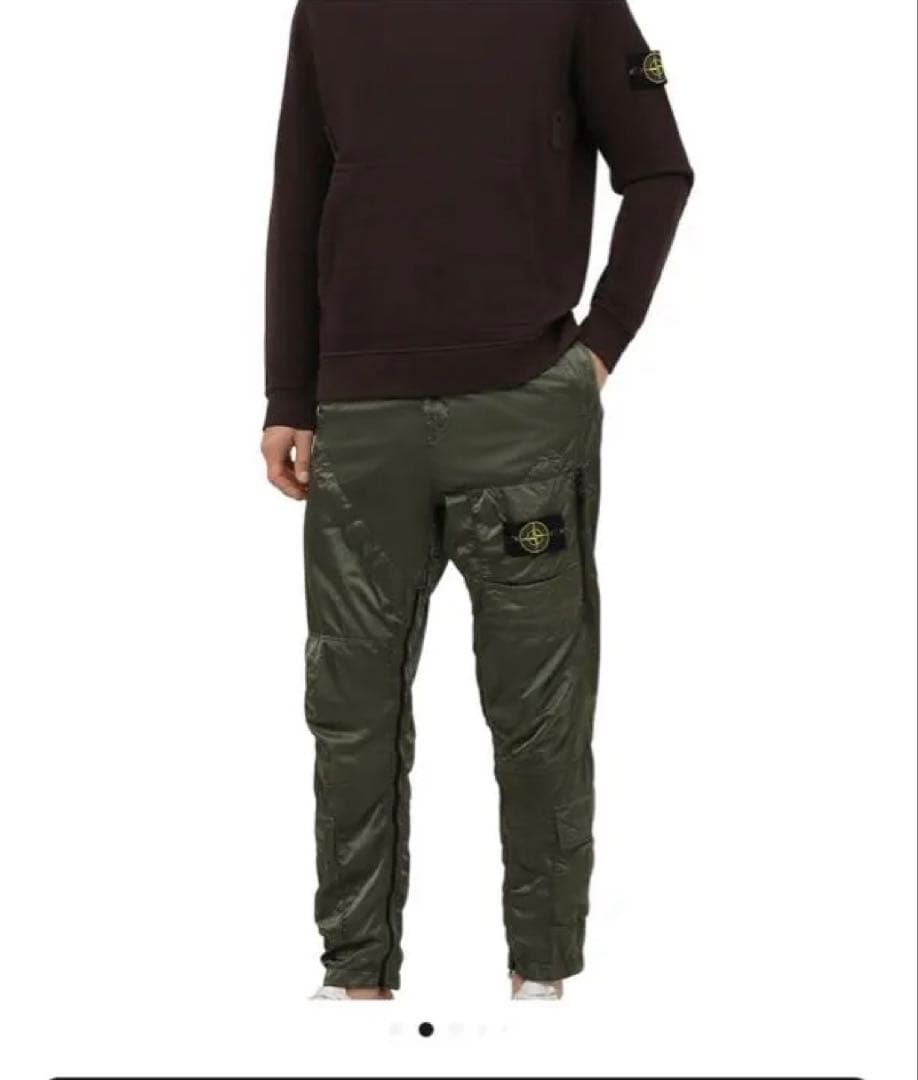 パンツ STONE  Zip Nylon Cargo Long Pants