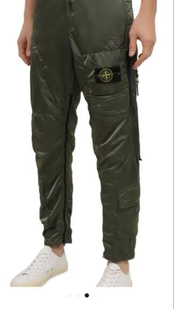 パンツ STONE  Zip Nylon Cargo Long Pants