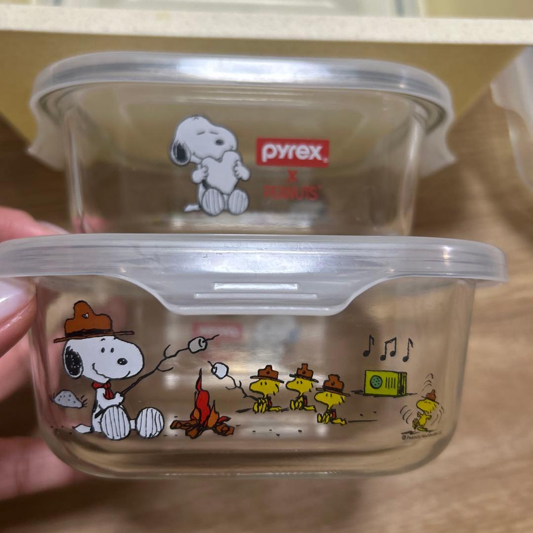 Pyrex x Peanuts 食品保存容器 9個セット