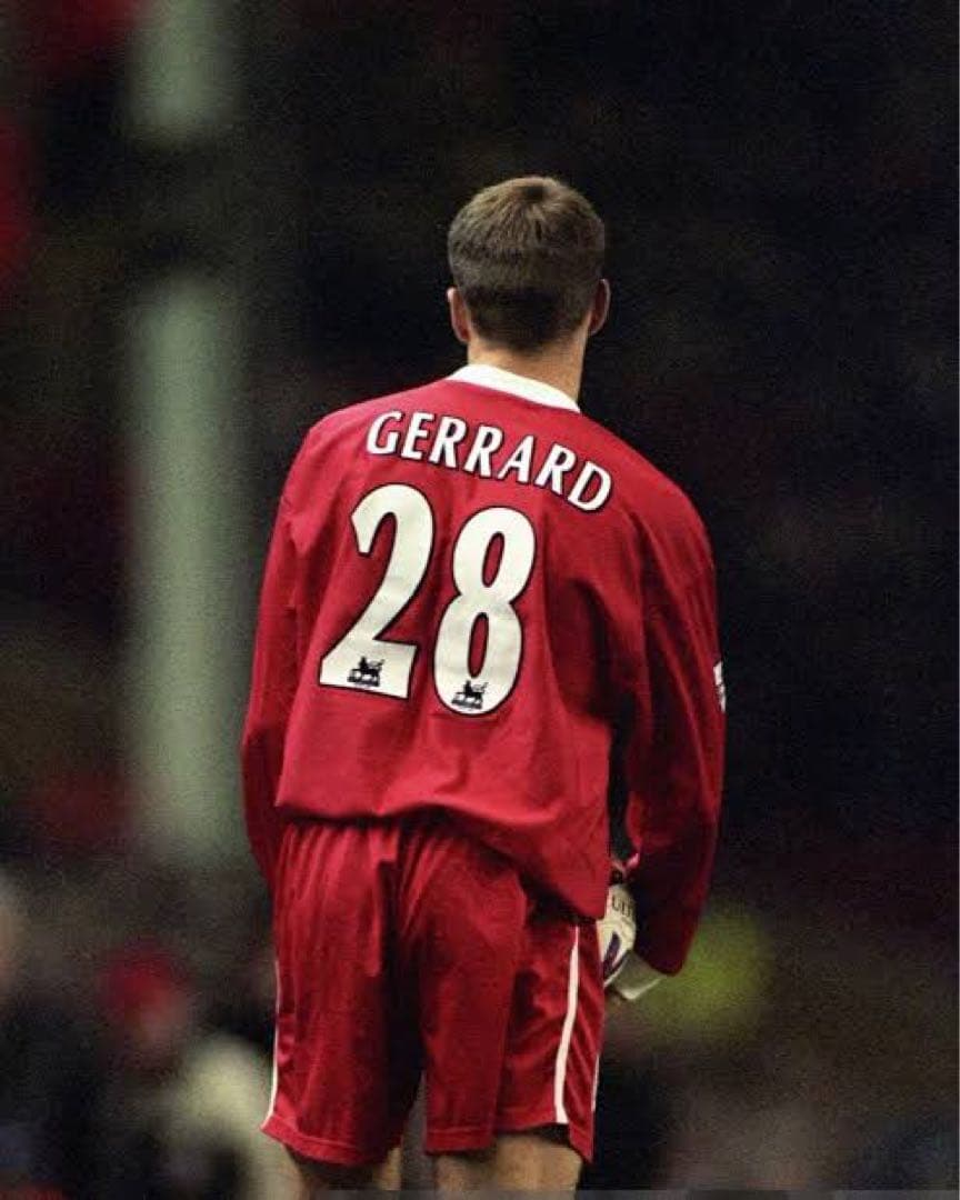 リバプール 98/99 #28 ジェラード ユニフォーム