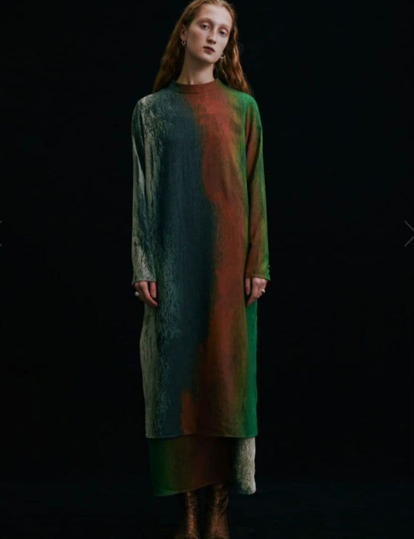 AMERI BUTTER TOAST ART DRESS　vintage